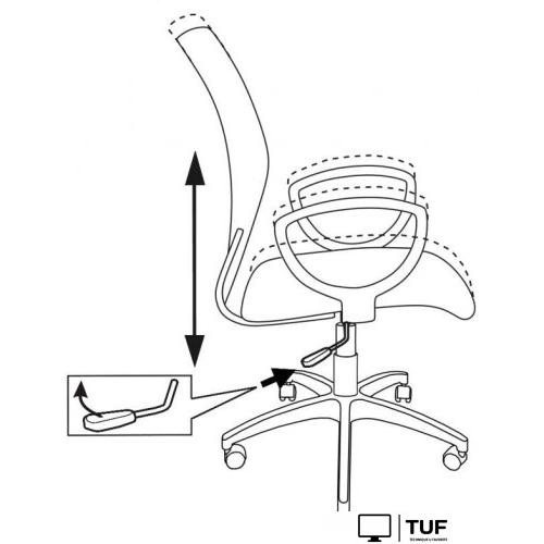 Офисное кресло Бюрократ CH-599AXSN/TW-11 (черный)
