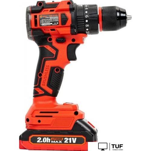 Ударная дрель-шуруповерт Edon UAD-21PBL (с 2-мя АКБ, кейс)