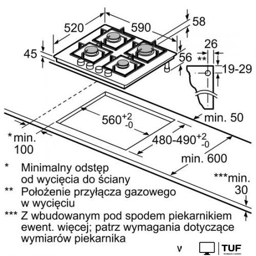 Варочная панель Bosch PNP6B6B90