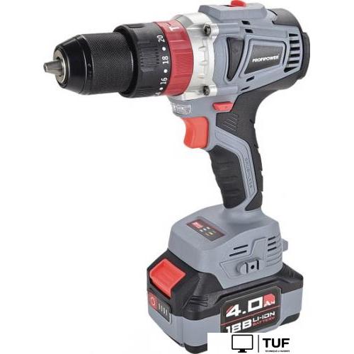 Ударная дрель-шуруповерт Profipower MKDHP-18V (с 2-мя АКБ, кейс)