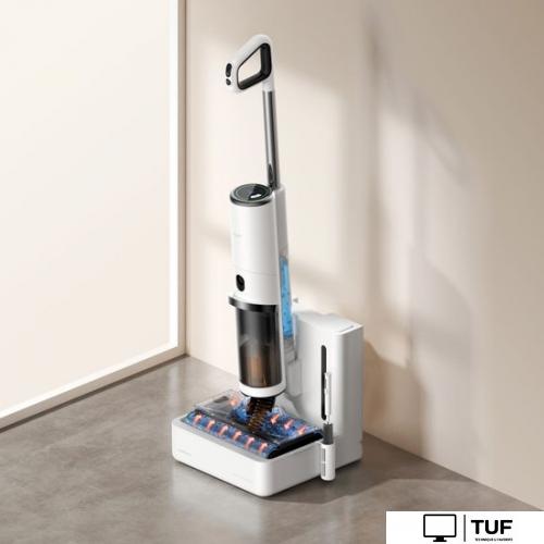 Вертикальный пылесос с влажной уборкой Deerma DEM-VX910W