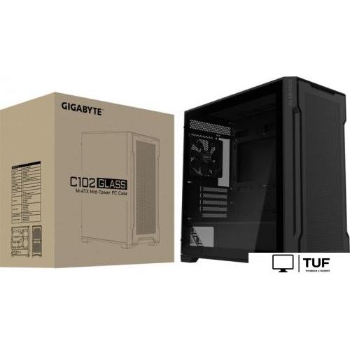 Корпус Gigabyte C102 Glass