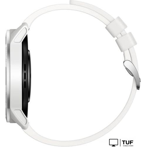 Умные часы Xiaomi Watch S1 Active (серебристый/белый, международная версия)