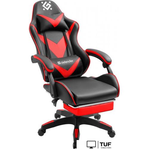 Игровое (геймерское) кресло Defender Minion (черный/красный)