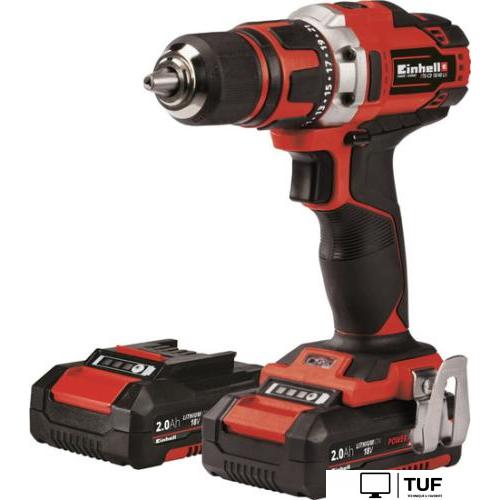 Дрель-шуруповерт Einhell TE-CD 18/40 Li 4513910 (с 2-мя АКБ, кейс)