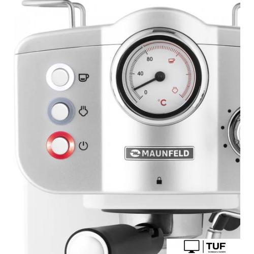 Рожковая кофеварка MAUNFELD MF-735WH Pro