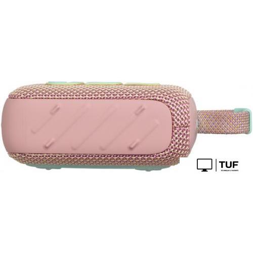 Беспроводная колонка JBL Go 4 (розовый)