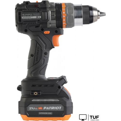 Ударная дрель-шуруповерт Patriot BR 224 UES-H 180301524 (с 2-мя АКБ, кейс)