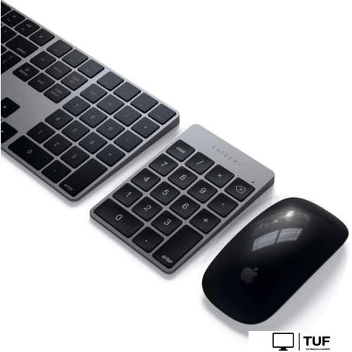 Цифровой блок Satechi Aluminum Slim Rechargeable Bluetooth Keypad (серый космос)