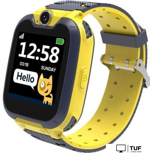 Детские умные часы Canyon Tony KW-31 (желтый/серый)