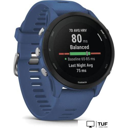 Умные часы Garmin Forerunner 255 (темно-синий/черный)