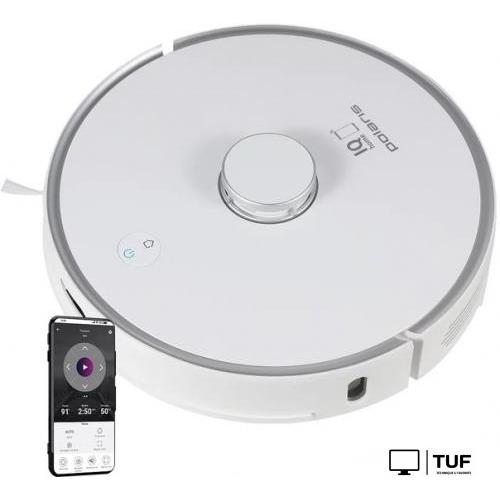 Робот-пылесос Polaris PVCR 0905 WIFI IQ Home Panorama Aqua (белый)