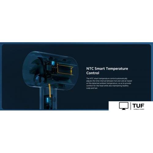 Фен Xiaomi Water Ionic Hair Dryer H500 BHR4899CN (китайская версия)