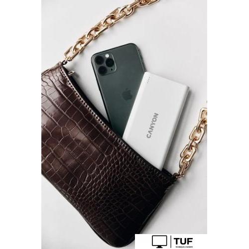 Внешний аккумулятор Canyon PB-106 10000mAh (белый)