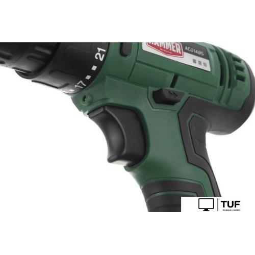 Дрель-шуруповерт Hammer ACD14BS (с 2-мя АКБ)