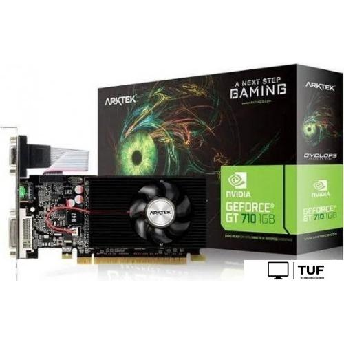 Видеокарта Arktek GeForce GT710 1GB DDR3 AKN710D3S1GL1
