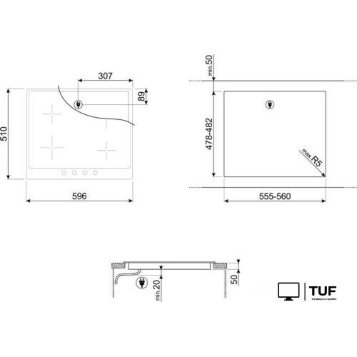Варочная панель Smeg SI964NM