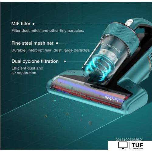 Пылесос для удаления пылевых клещей Jimmy BX6