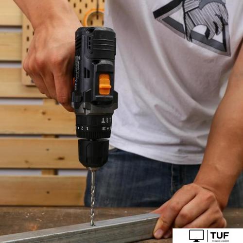 Ударная дрель-шуруповерт Deko GCD12DU3 SET4 063-4038 (с 2-мя АКБ, кейс, набор оснастки)