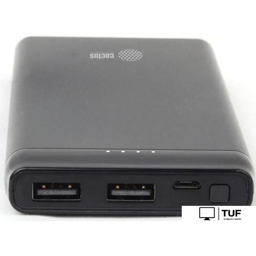 Внешний аккумулятор CACTUS CS-PBFSFT-10000 (черный)