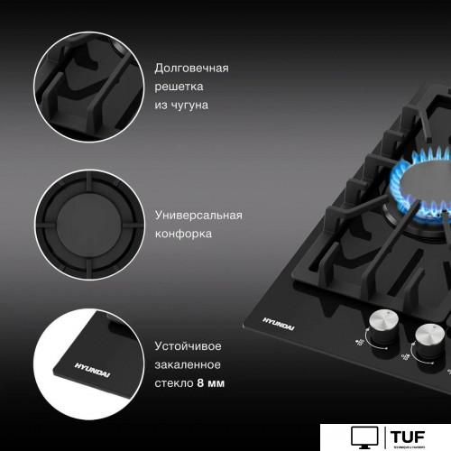 Варочная панель Hyundai HHG 4333 BG