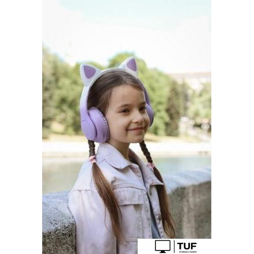 Наушники Miru Cat EP-W10 (сиреневый)