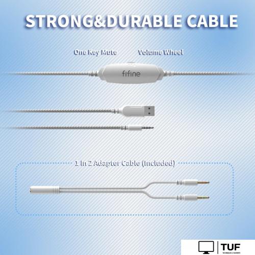 Наушники FIFINE H3 (белый)