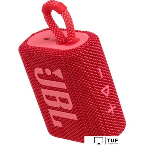 Беспроводная колонка JBL Go 3 (красный)