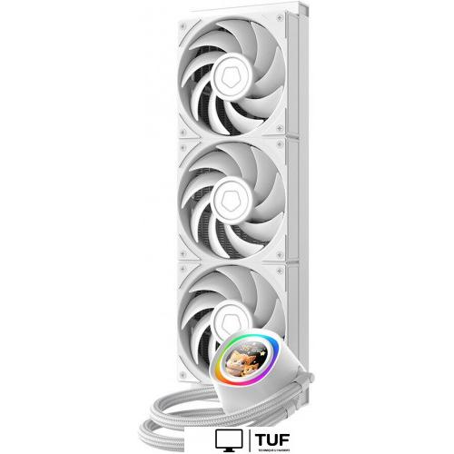 Система жидкостного охлаждения для процессора ID-Cooling FX360 LCD PE White