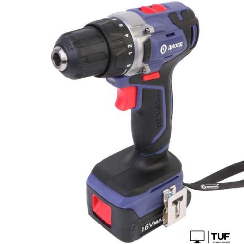 Дрель-шуруповерт ДИОЛД ДЭА-16Л-08 (с 2-мя АКБ, кейс)
