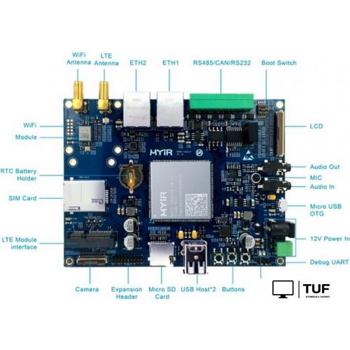Одноплатный компьютер Myir MYD-Y6ULY2-V2-256N256D-50-C