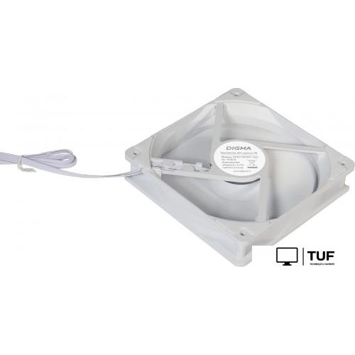 Вентилятор для корпуса Digma DFAN120PWM-1WH