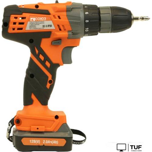 Дрель-шуруповерт Союз ДШС-12 (с 1-м АКБ)