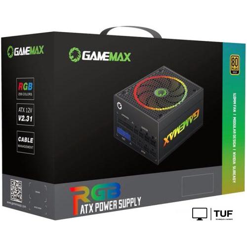 Блок питания GameMax RGB-1050