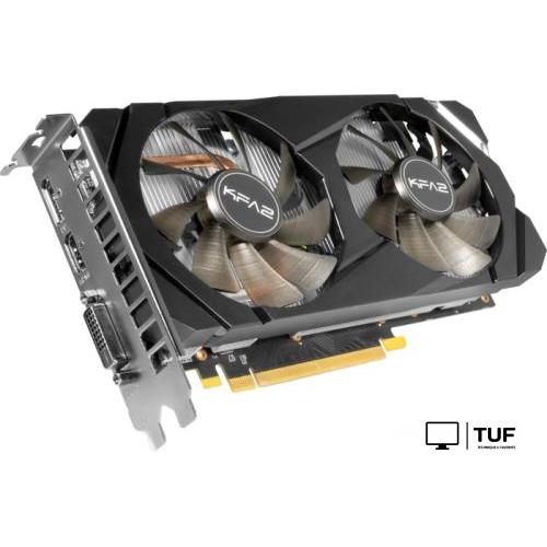 Видеокарта KFA2 GeForce GTX 1660 1-Click OC 6GB GDDR5 60SRH7DSY91K