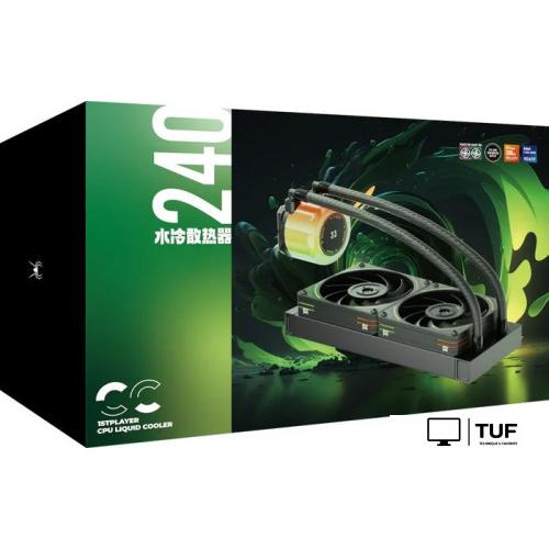 Система жидкостного охлаждения для процессора 1stPlayer CC 240 (черный)