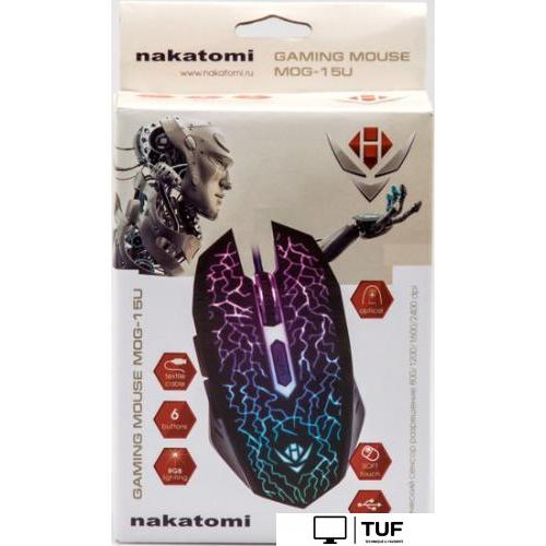 Игровая мышь Nakatomi MOG-15U