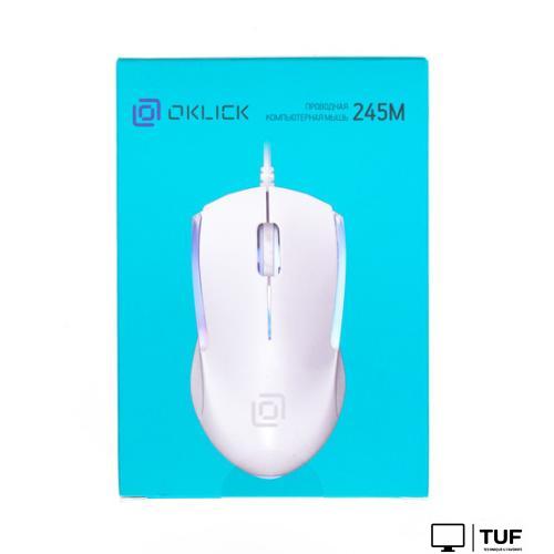 Мышь Oklick 245M (белый) 471480