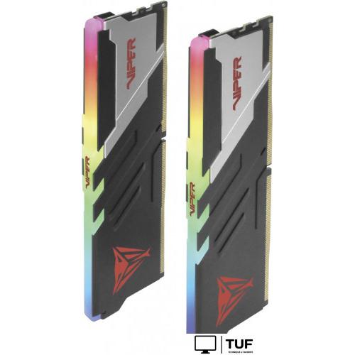 Оперативная память Patriot Viper Venom RGB 2x24ГБ DDR5 6000 МГц PVVR548G600C30K