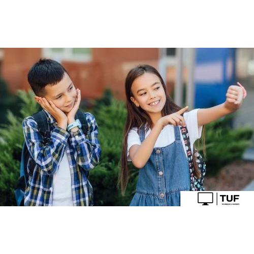 Детские умные часы Canyon Cindy KW-41 (синий/голубой)