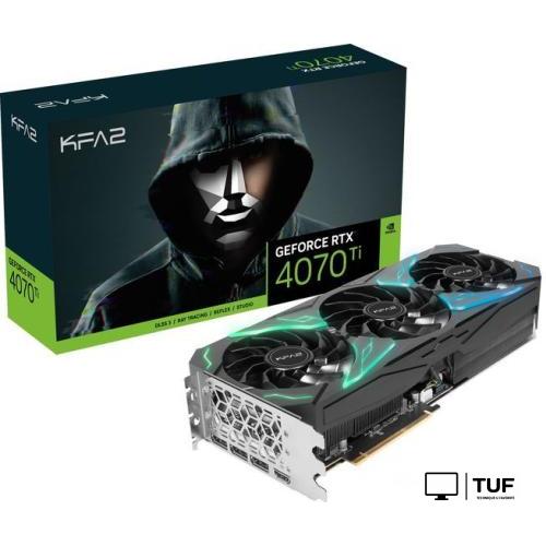 Видеокарта KFA2 GeForce RTX 4070 Ti ST 1-Click OC 12GB GDDR6X 47IOM7MD6MSK