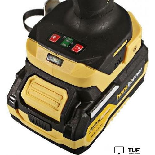 Гайковерт Hanskonner HCD20420BLC (с 1-им АКБ, кейс)