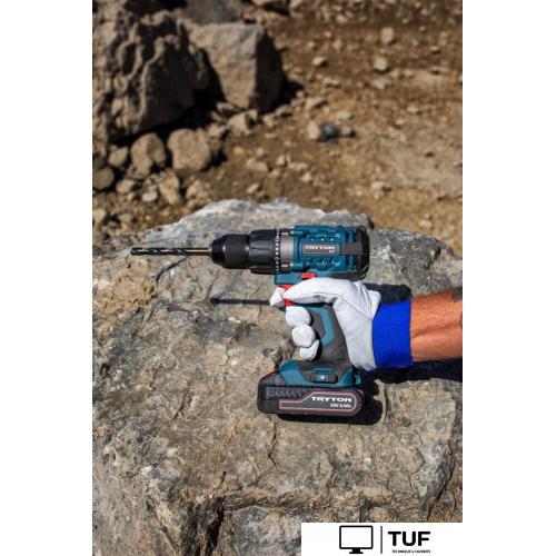 Дрель-шуруповерт Tryton TCV20L2 (с 2-мя АКБ, кейс)