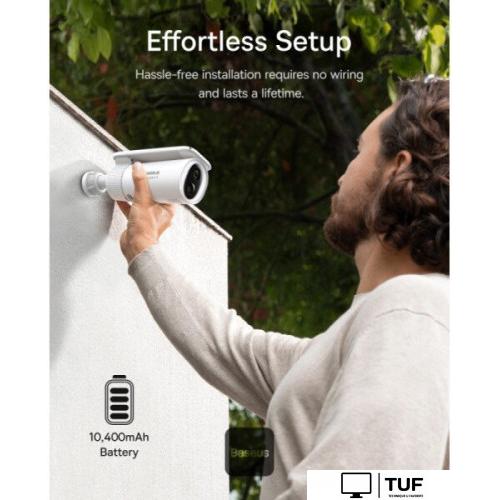 IP-камера Baseus S1 Outdoor 2K Solar Security Camera