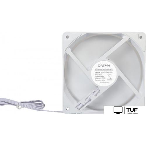 Вентилятор для корпуса Digma DFAN120PWM-1WH