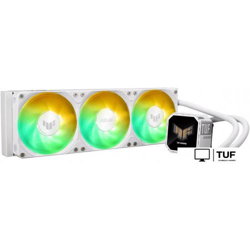 Система жидкостного охлаждения для процессора ASUS TUF Gaming LC III 360 ARGB LCD (белый)
