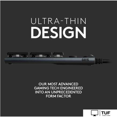 Клавиатура Logitech G815 GL Tactile 920-008991