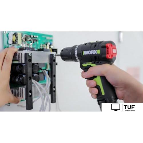 Ударная дрель-шуруповерт Worx Professional WU131X (с 2-мя АКБ, сумка)