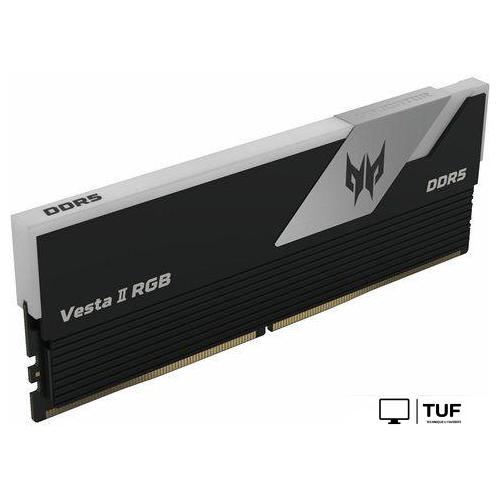 Оперативная память Acer Predator Vesta II RGB 2x32ГБ DDR5 6000 МГц BL.9BWWR.381