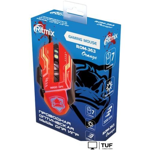 Мышь Ritmix ROM-363 (оранжевая)